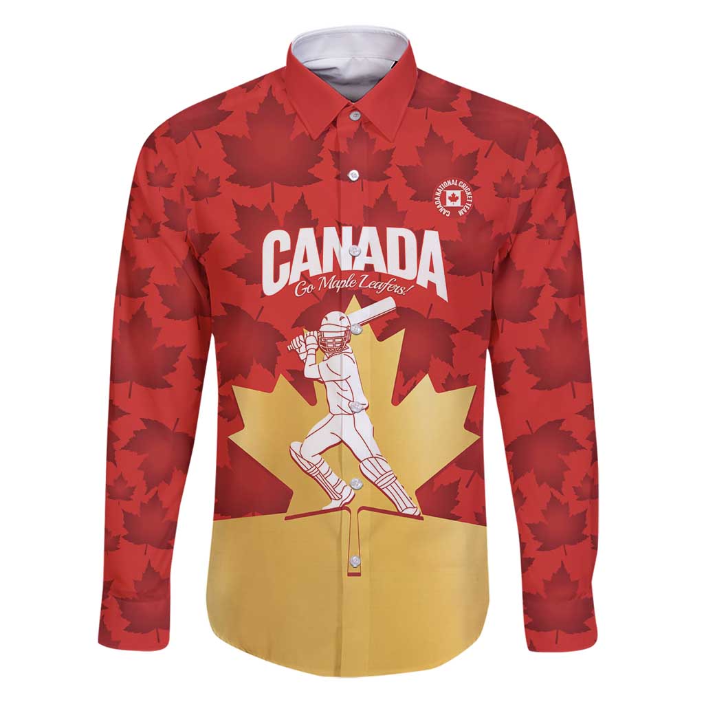 Custom Canada Cricket Family Matching Puletasi and Hawaiian Shirt Come On Maple Leaf
