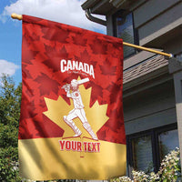 Custom Canada Cricket Garden Flag Come On Maple Leaf