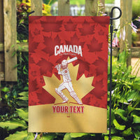 Custom Canada Cricket Garden Flag Come On Maple Leaf