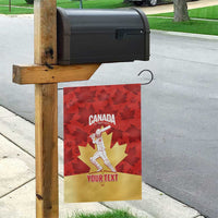 Custom Canada Cricket Garden Flag Come On Maple Leaf