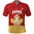 Custom Canada Cricket Polo Shirt Come On Maple Leaf