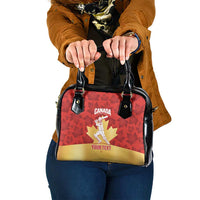 Custom Canada Cricket Shoulder Handbag Come On Maple Leaf