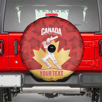 Custom Canada Cricket Spare Tire Cover Come On Maple Leaf