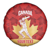 Custom Canada Cricket Spare Tire Cover Come On Maple Leaf