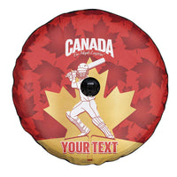 Custom Canada Cricket Spare Tire Cover Come On Maple Leaf
