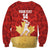 Custom Canada Cricket Sweatshirt Come On Maple Leaf
