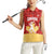 Custom Canada Cricket Women Sleeveless Polo Shirt Come On Maple Leaf