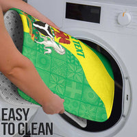 Custom Nigeria Cricket Bathroom Set Go Yellow Greens - Wonder Print Shop