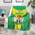 Custom Nigeria Cricket Blanket Go Yellow Greens - Wonder Print Shop