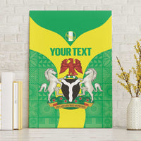 Custom Nigeria Cricket Canvas Wall Art Go Yellow Greens - Wonder Print Shop