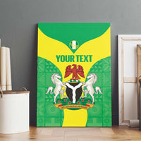 Custom Nigeria Cricket Canvas Wall Art Go Yellow Greens - Wonder Print Shop