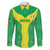 Custom Nigeria Cricket Family Matching Long Sleeve Bodycon Dress and Hawaiian Shirt Go Yellow Greens - Wonder Print Shop