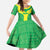 Custom Nigeria Cricket Family Matching Summer Maxi Dress and Hawaiian Shirt Go Yellow Greens - Wonder Print Shop
