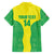 Custom Nigeria Cricket Hawaiian Shirt Go Yellow Greens - Wonder Print Shop