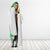 Custom Nigeria Cricket Hooded Blanket Go Yellow Greens - Wonder Print Shop