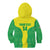 Custom Nigeria Cricket Kid Hoodie Go Yellow Greens - Wonder Print Shop