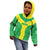 Custom Nigeria Cricket Kid Hoodie Go Yellow Greens - Wonder Print Shop