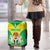 Custom Nigeria Cricket Luggage Cover Go Yellow Greens - Wonder Print Shop