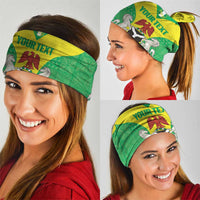 Custom Nigeria Cricket Neck Gaiter Go Yellow Greens - Wonder Print Shop