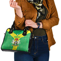 Custom Nigeria Cricket Shoulder Handbag Go Yellow Greens - Wonder Print Shop