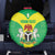 Custom Nigeria Cricket Spare Tire Cover Go Yellow Greens - Wonder Print Shop