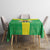 Custom Nigeria Cricket Tablecloth Go Yellow Greens - Wonder Print Shop
