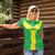 Custom Nigeria Cricket Women Polo Shirt Go Yellow Greens - Wonder Print Shop