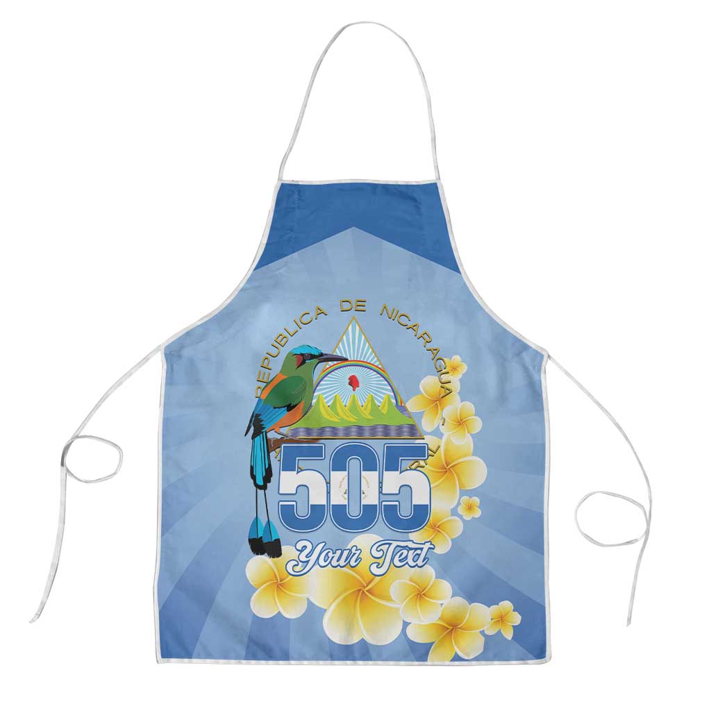 Personalized Nicaragua Independence Day Apron 505 Proud Guardabarranco Sacuanjoche - Wonder Print Shop
