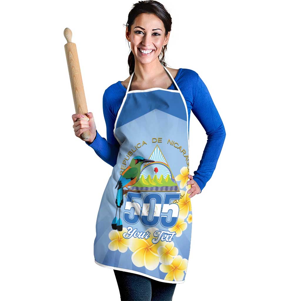 Personalized Nicaragua Independence Day Apron 505 Proud Guardabarranco Sacuanjoche - Wonder Print Shop