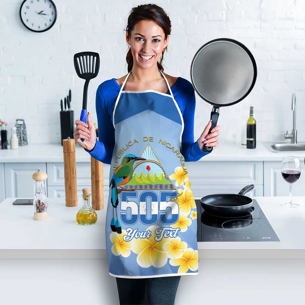 Personalized Nicaragua Independence Day Apron 505 Proud Guardabarranco Sacuanjoche - Wonder Print Shop