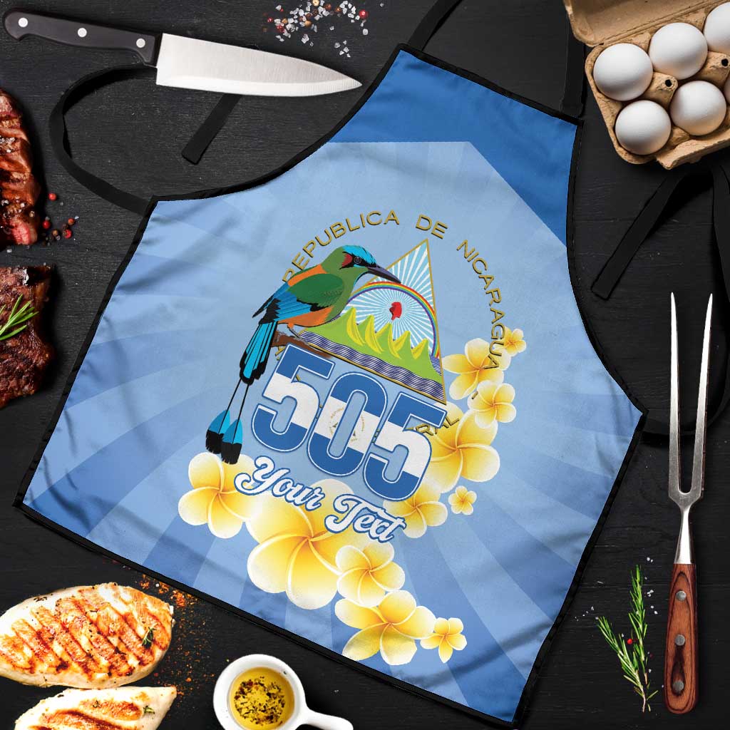 Personalized Nicaragua Independence Day Apron 505 Proud Guardabarranco Sacuanjoche - Wonder Print Shop