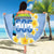 Personalized Nicaragua Independence Day Beach Blanket 505 Proud Guardabarranco Sacuanjoche - Wonder Print Shop