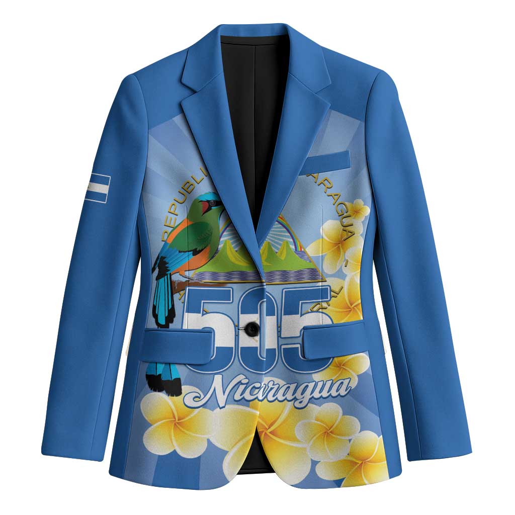 Personalized Nicaragua Independence Day Blazer 505 Proud Guardabarranco Sacuanjoche - Wonder Print Shop