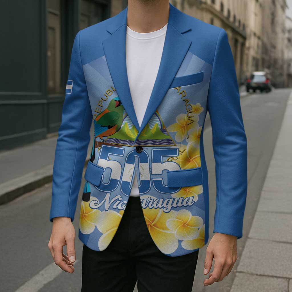 Personalized Nicaragua Independence Day Blazer 505 Proud Guardabarranco Sacuanjoche - Wonder Print Shop