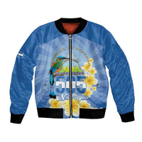 Personalized Nicaragua Independence Day Bomber Jacket 505 Proud Guardabarranco Sacuanjoche - Wonder Print Shop