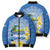 Personalized Nicaragua Independence Day Bomber Puffer Jacket 505 Proud Guardabarranco Sacuanjoche - Wonder Print Shop