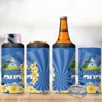 Personalized Nicaragua Independence Day 4 in 1 Can Cooler Tumbler 505 Proud Guardabarranco Sacuanjoche - Wonder Print Shop