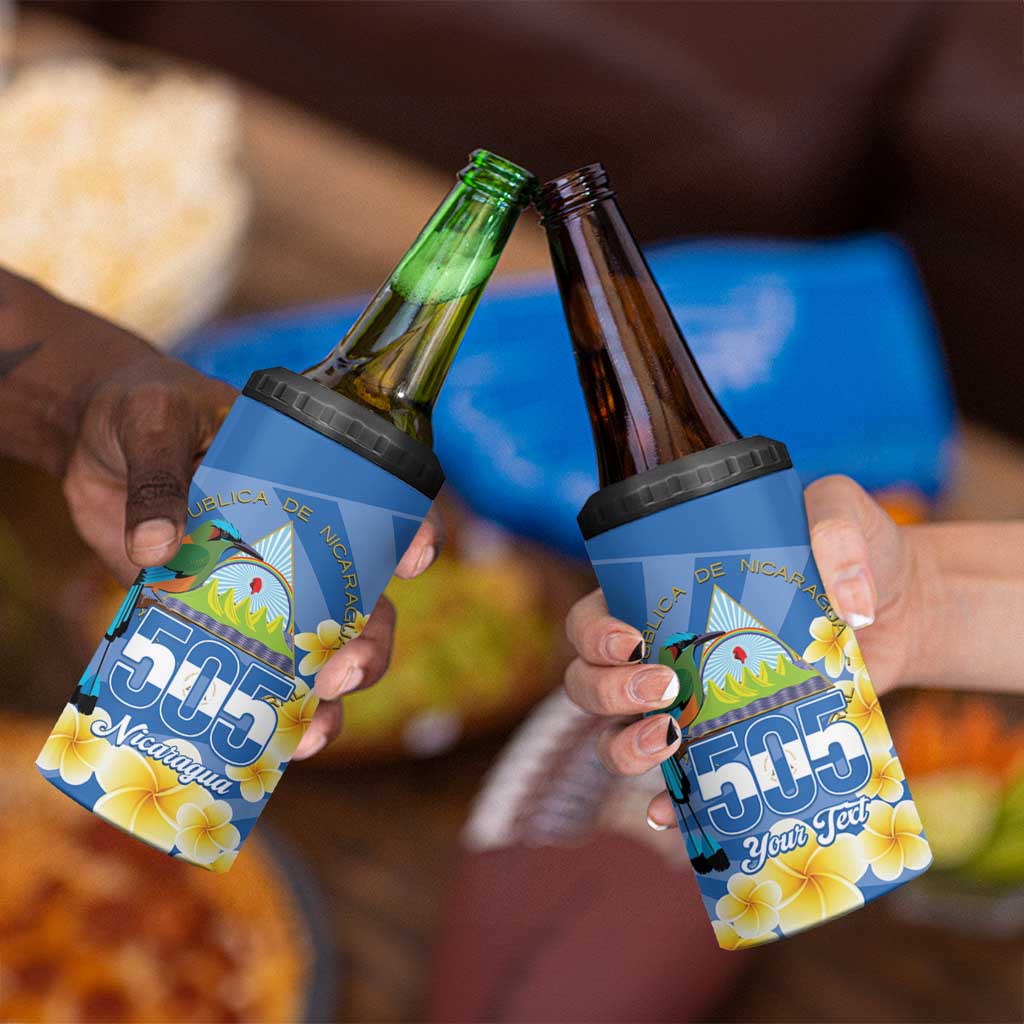 Personalized Nicaragua Independence Day 4 in 1 Can Cooler Tumbler 505 Proud Guardabarranco Sacuanjoche - Wonder Print Shop