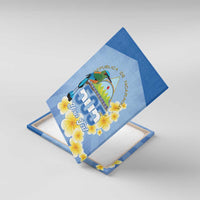 Personalized Nicaragua Independence Day Canvas Wall Art 505 Proud Guardabarranco Sacuanjoche - Wonder Print Shop