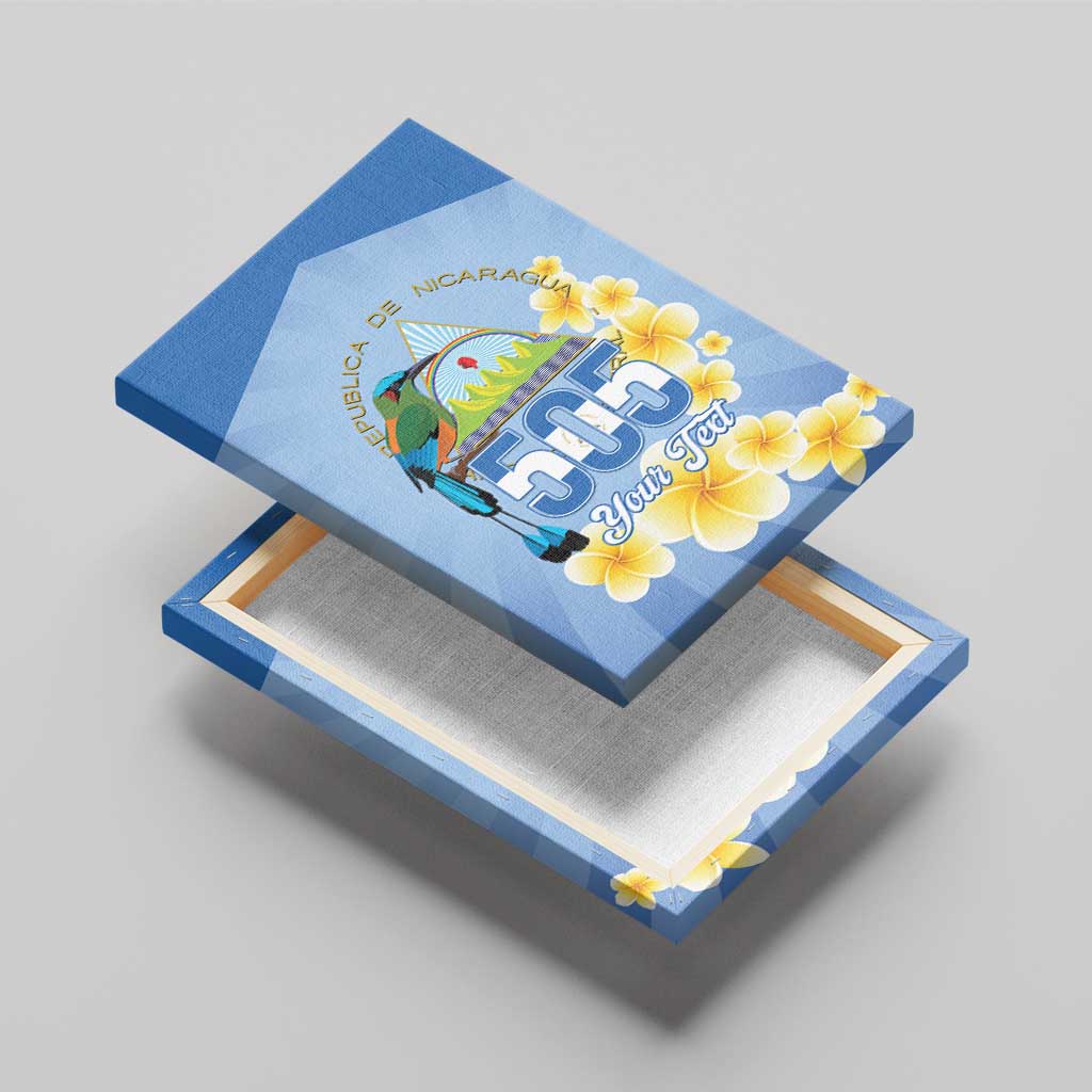 Personalized Nicaragua Independence Day Canvas Wall Art 505 Proud Guardabarranco Sacuanjoche - Wonder Print Shop