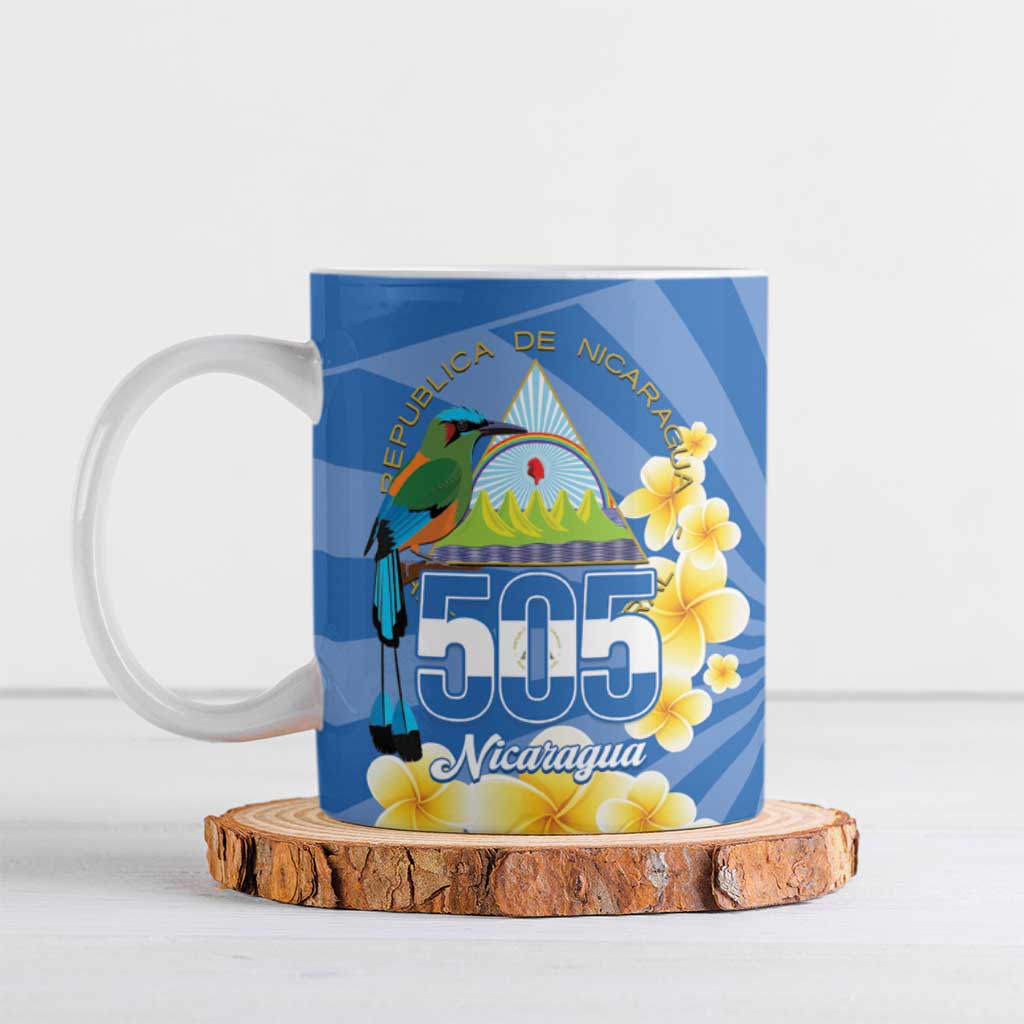 Personalized Nicaragua Independence Day Ceramic Mug 505 Proud Guardabarranco Sacuanjoche - Wonder Print Shop