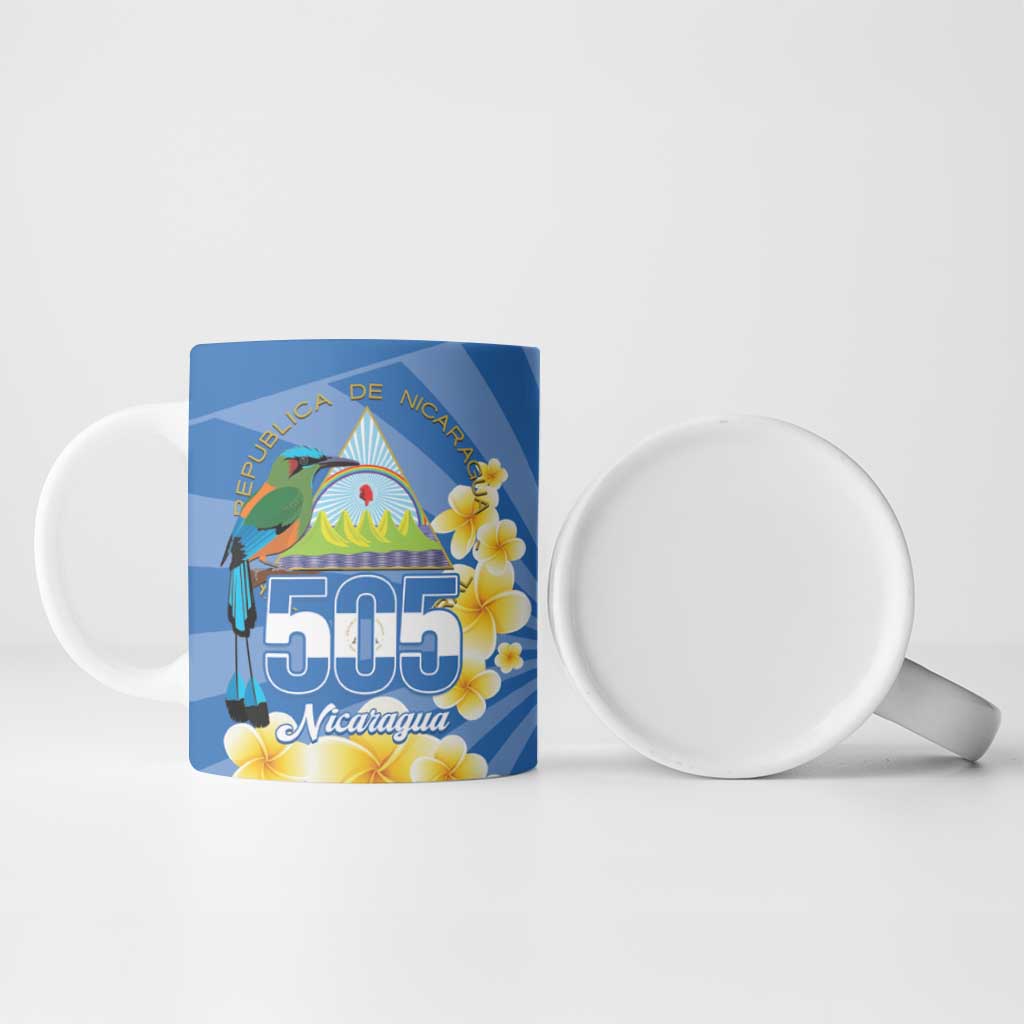 Personalized Nicaragua Independence Day Ceramic Mug 505 Proud Guardabarranco Sacuanjoche - Wonder Print Shop