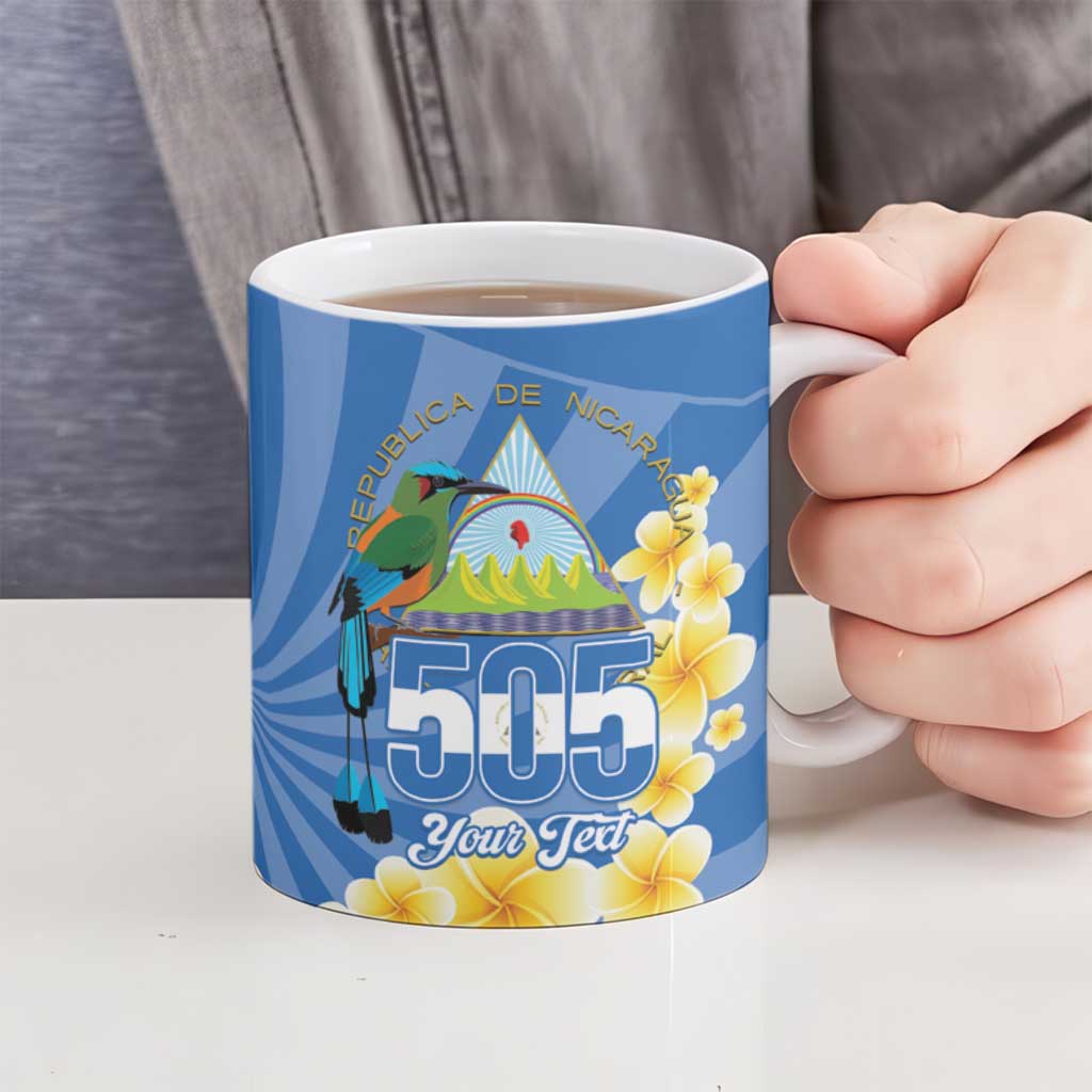 Personalized Nicaragua Independence Day Ceramic Mug 505 Proud Guardabarranco Sacuanjoche - Wonder Print Shop