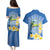 Personalized Nicaragua Independence Day Couples Matching Puletasi and Hawaiian Shirt 505 Proud Guardabarranco Sacuanjoche - Wonder Print Shop