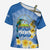 Personalized Nicaragua Independence Day Cross Shoulder Shirt 505 Proud Guardabarranco Sacuanjoche - Wonder Print Shop