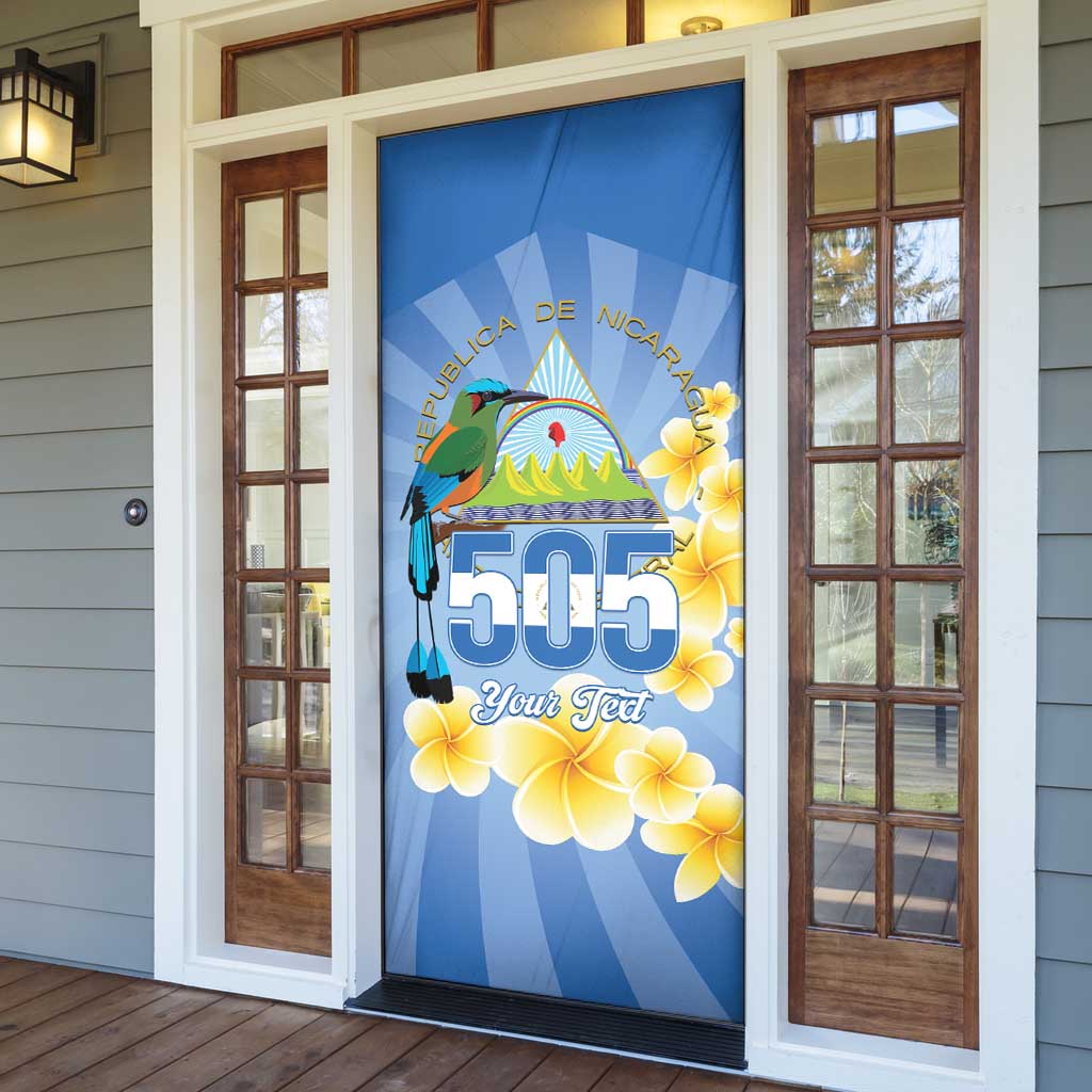 Personalized Nicaragua Independence Day Door Cover 505 Proud Guardabarranco Sacuanjoche - Wonder Print Shop