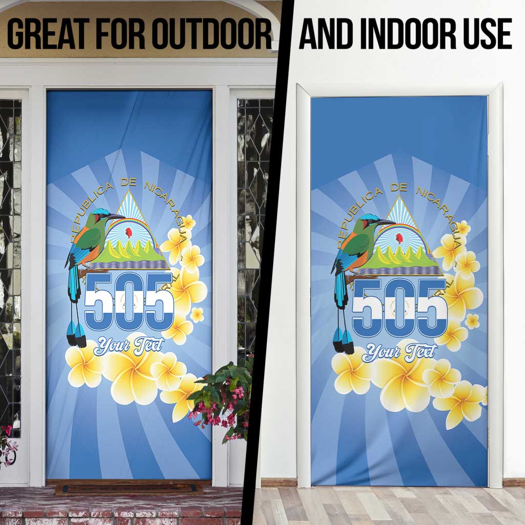 Personalized Nicaragua Independence Day Door Cover 505 Proud Guardabarranco Sacuanjoche - Wonder Print Shop