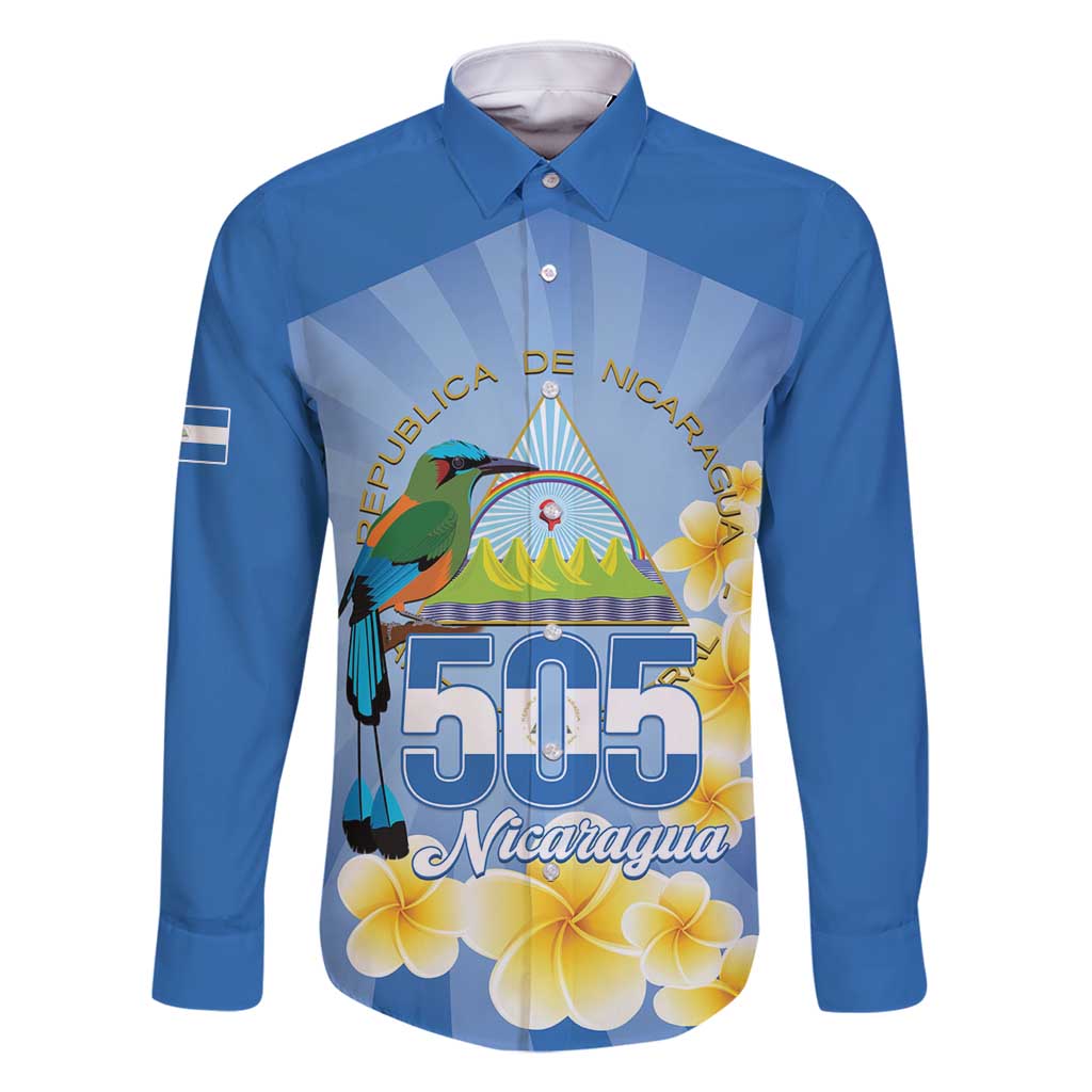 Personalized Nicaragua Independence Day Family Matching Off Shoulder Maxi Dress and Hawaiian Shirt 505 Proud Guardabarranco Sacuanjoche - Wonder Print Shop