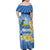 Personalized Nicaragua Independence Day Family Matching Off Shoulder Maxi Dress and Hawaiian Shirt 505 Proud Guardabarranco Sacuanjoche - Wonder Print Shop