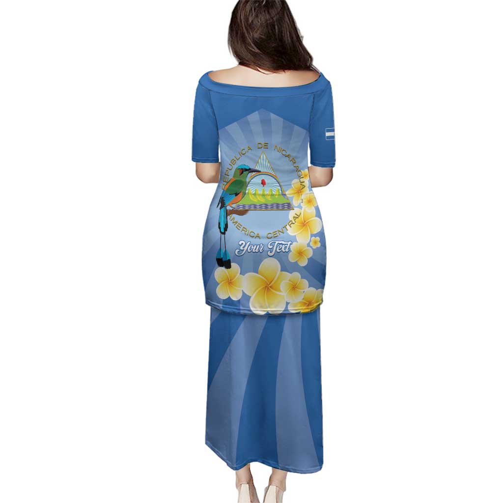 Personalized Nicaragua Independence Day Family Matching Puletasi and Hawaiian Shirt 505 Proud Guardabarranco Sacuanjoche - Wonder Print Shop